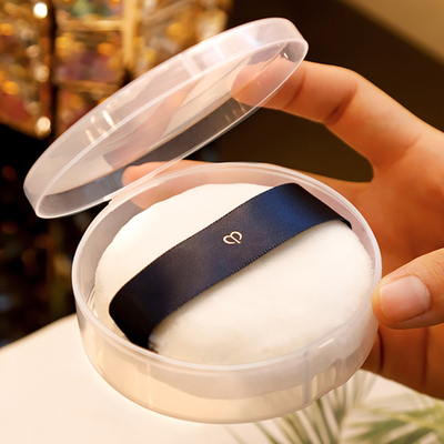 气垫粉扑塑料透明便携分装盒