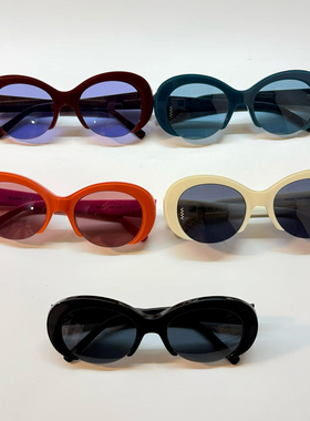 意大利轻奢复古法式慵懒风墨镜