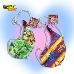 出口单复古潮人音乐节户外露营皮囊Y2K原宿EVA水壶包度假沙滩水袋