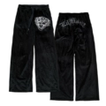 Black Rhinestone Embellished Pants