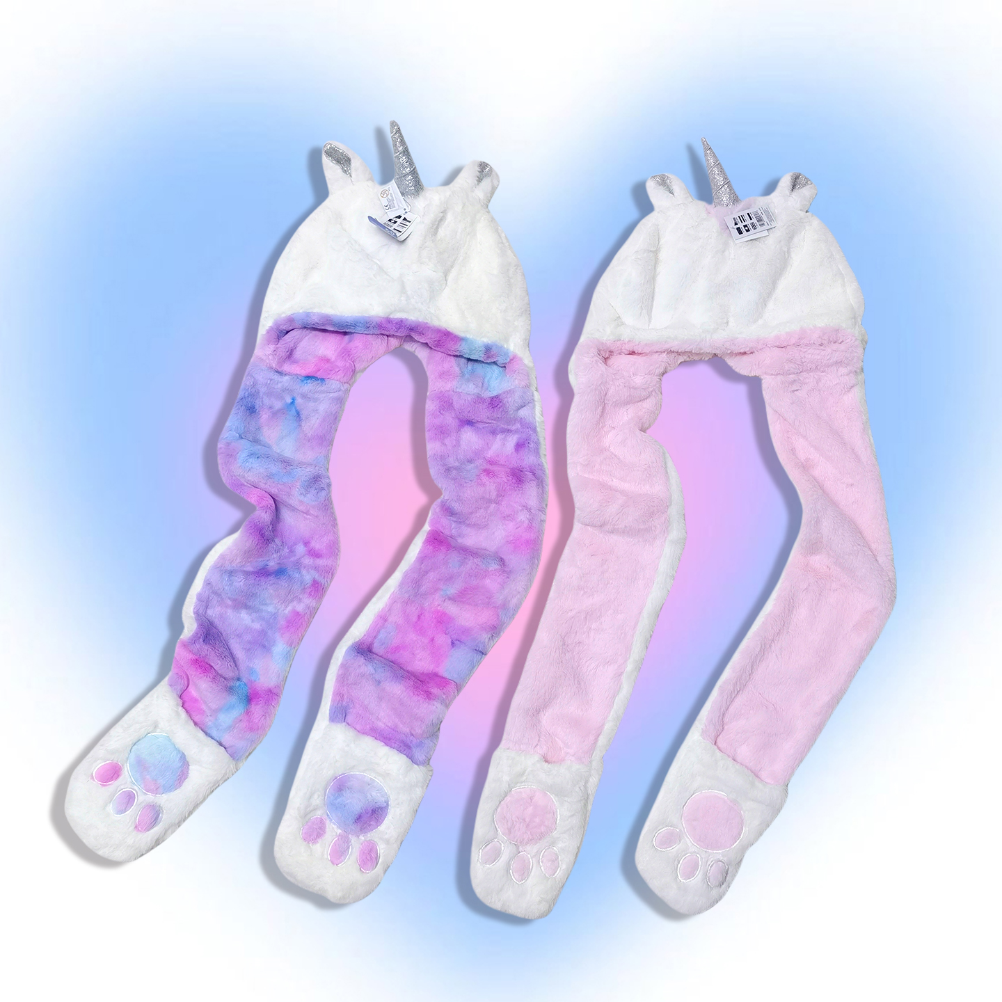 ins秋冬加厚帽子围巾手套一体帽