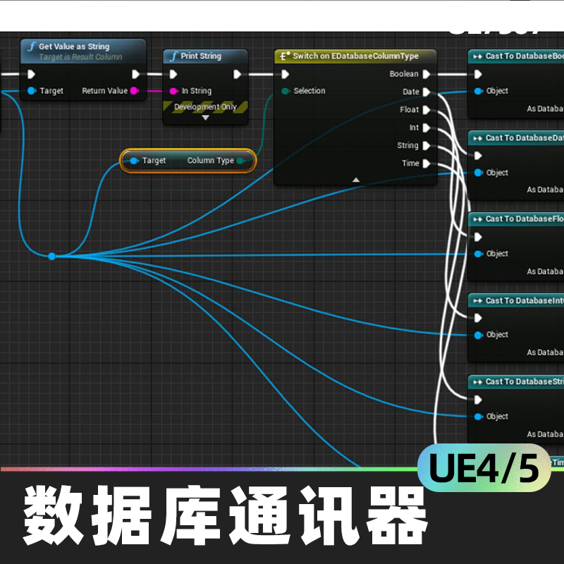 Blueprint Database Communicator数据库通讯器蓝图多线程SQL报告