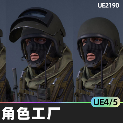 Character Factory Vol 3 Ru Special角色工厂4.27虚幻UE5人物角