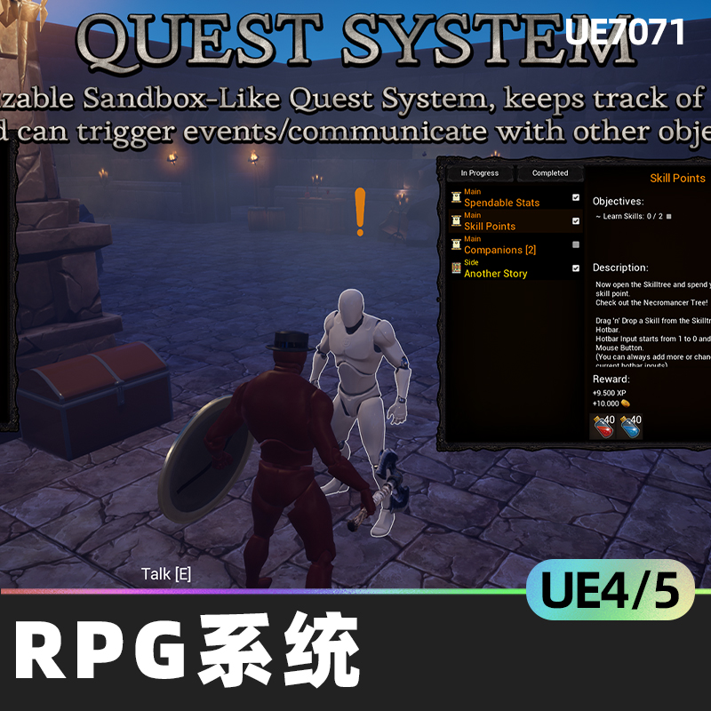 RPG System All-In-One多合一RPG类系统4.27角色扮演游戏套件资产 商务/设计服务 设计素材/源文件 原图主图