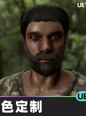 Universal Character Customization System通用角色定制系统UE5