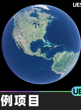 Cesium for Unreal Samples示例项目UE4虚幻引擎摄影测量真实世界