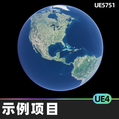 Cesium for Unreal Samples示例项目UE4虚幻引擎摄影测量真实世界