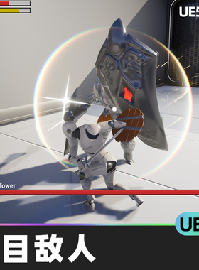 Boss AI Toolkit头目敌人5.0虚幻引擎UE5蓝图多人游戏人工智能