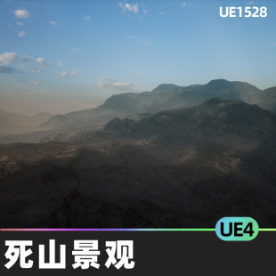 Hills Dead Landscape死山景观4.27环境8K纹理自然景观UE5群山
