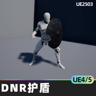 Dnr Shield Pack DNR护盾4.26虚幻UE5武器实际幻想盾牌视觉效果