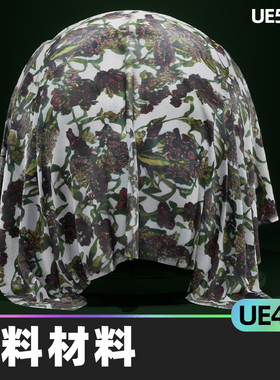 Fabric Material Pack 1布料材料4.27虚幻5.1-5.2材料UE5面料材质
