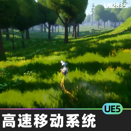 GBWFlow Move 5.0-5.2多人游戏就绪高速移动系统插件UE5