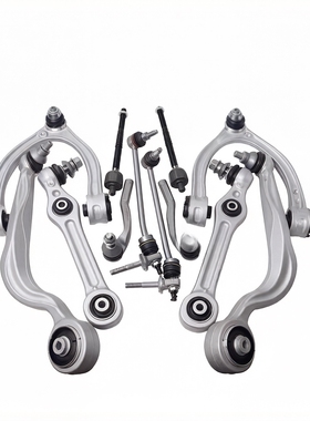 适用奔驰W205/W213/W253/W257 4驱AMG前上下摆臂直弯控制臂套装