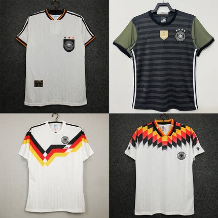 德国复古经典怀旧足球服球衣germany retro vintage jersey shirt