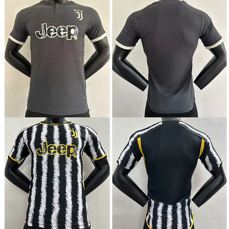 尤文图斯球员版足球服球衣23-24Juventus home away jersey shirt