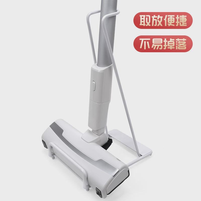 吸尘器支架免打孔落地置物架节省空间铁艺收纳架拖把收纳架简约