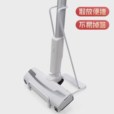 吸尘器支架免打孔落地置物架节省空间铁艺收纳架拖把收纳架简约