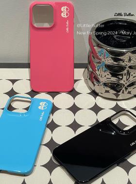 LittleButter原创设计韩国进口菲林手机壳小众氛围感纯色玛丽珍16