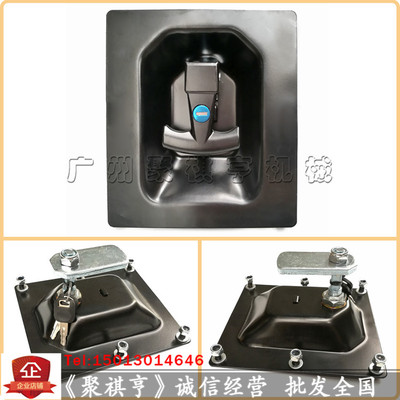 挖掘机配件 卡特E325/336/345/349D边门锁侧门锁液压泵门锁边盖锁