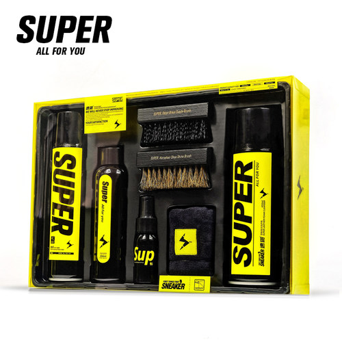 速啪super球鞋清洁套装防水喷雾