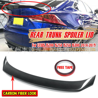 适用于雷克萨斯is200t is250 is300 is350改装AR款尾翼 2014-2020