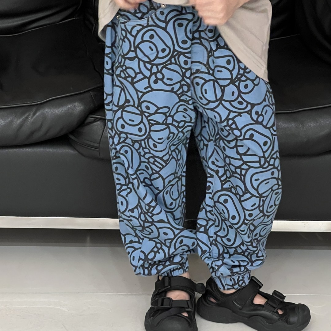 七分裤儿童休闲裤芝麻家