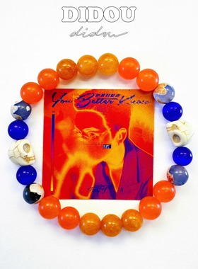 原创手链DIDOU TizzyT封面设计手链首饰猫眼石玛瑙石手串