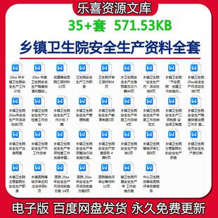 乡镇卫生院安全生产实施方案管理制度工作计划活动总结及应急预案