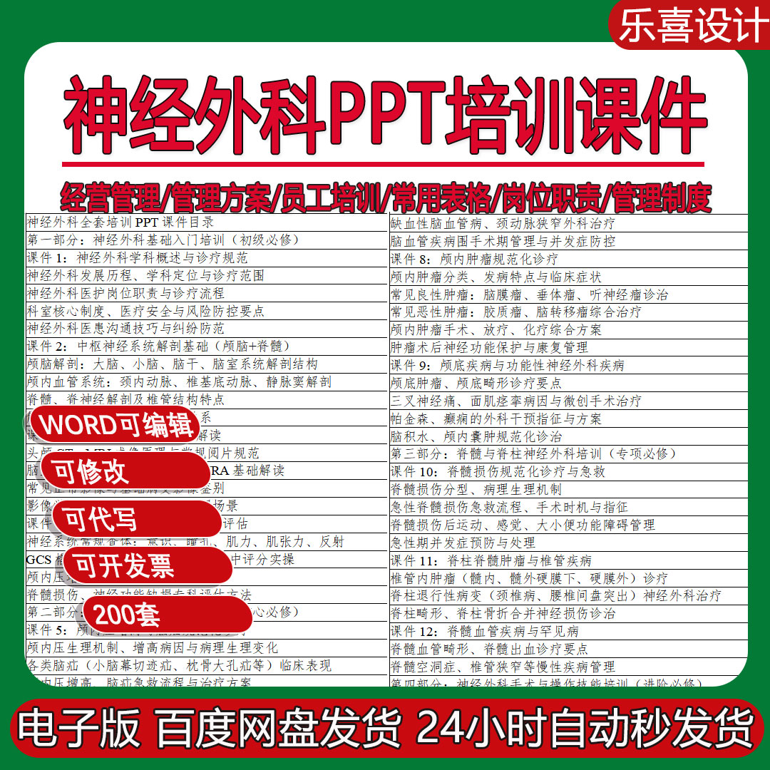 神经外科培训PPT急救操作技能医疗质控院感管理危重症救治规范