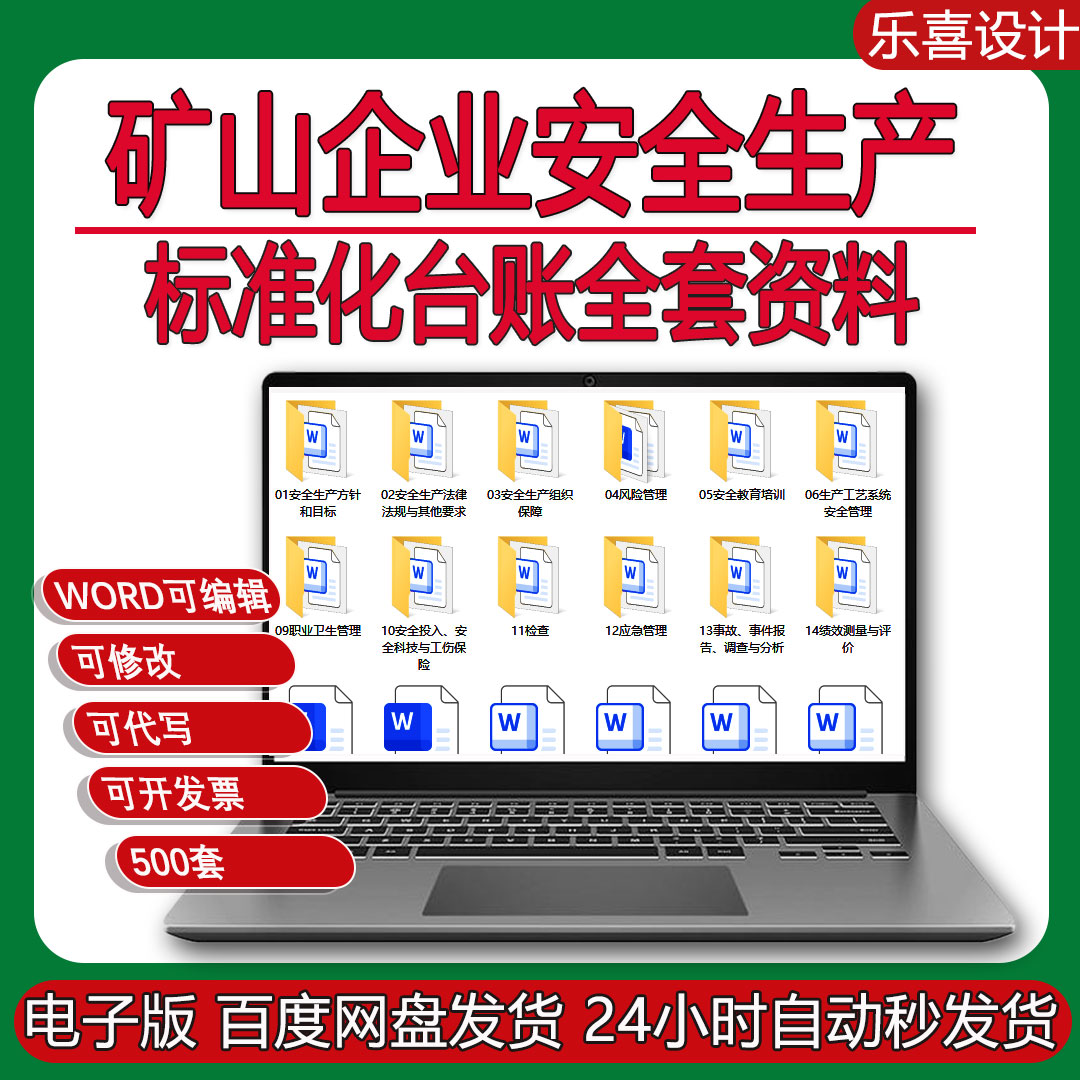 矿山企业安全生产标准化管理制度操作规程应急预案及消防档案台账