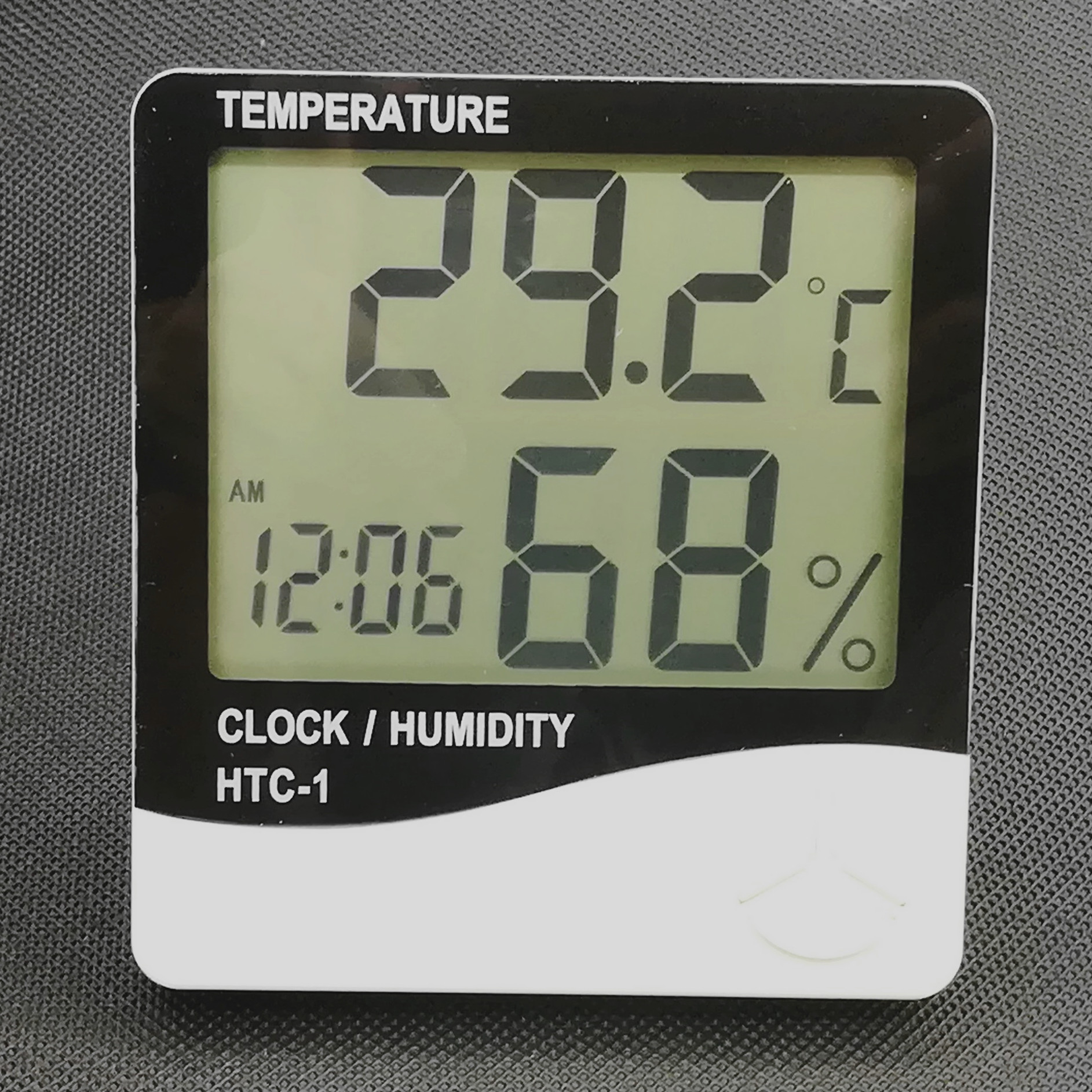 htc-1多功能高精度大屏幕室内空调家用测温数显电子温湿度计