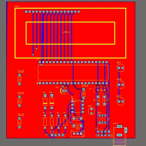 PCB电路图制板焊接pcb设计