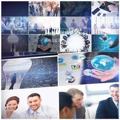 简洁干净图文照片幻灯片标志LOGO展示企业宣传片头动画AE模板