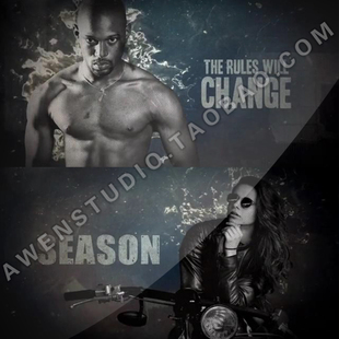 超酷暗黑风格 电影游戏动作预告片文字幕加视频素材动画AE模板