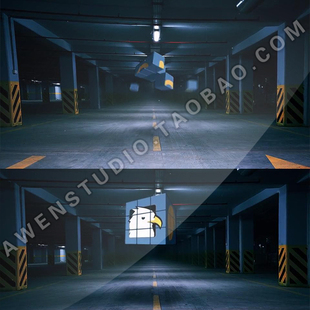 六边形魔方组合多个图标logo演绎旋转变换标志片头动画AE模板