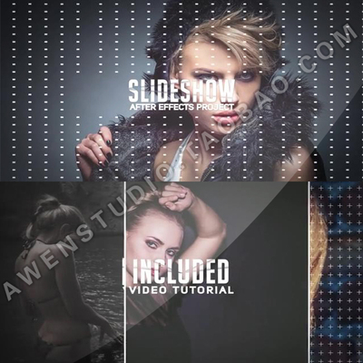 Premiere模板高科技科幻故障信号丢失错位毛刺效果标志展示PR