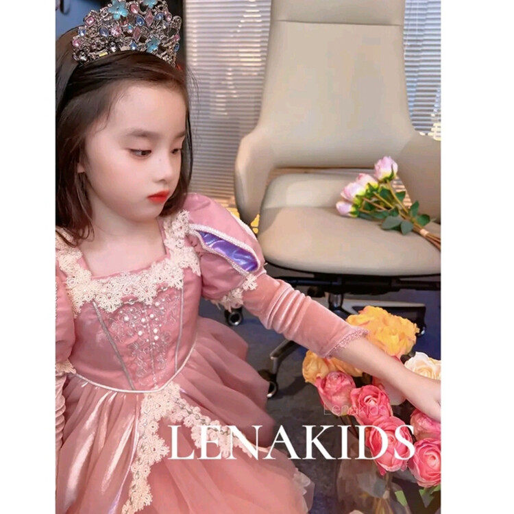 2022新款洋气重工美人鱼公主连衣裙仙女洋气蓬蓬裙蛋糕裙礼服裙