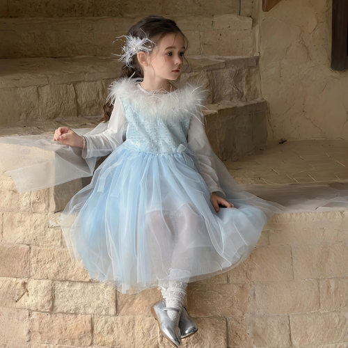 女童连衣裙2026春季新款公主裙