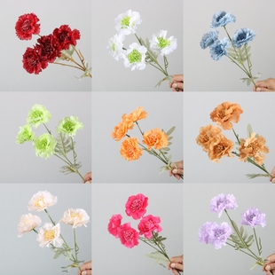 饰道具家居餐桌塑料花材摆件 仿真绢花风火轮婚庆路引花排花艺装