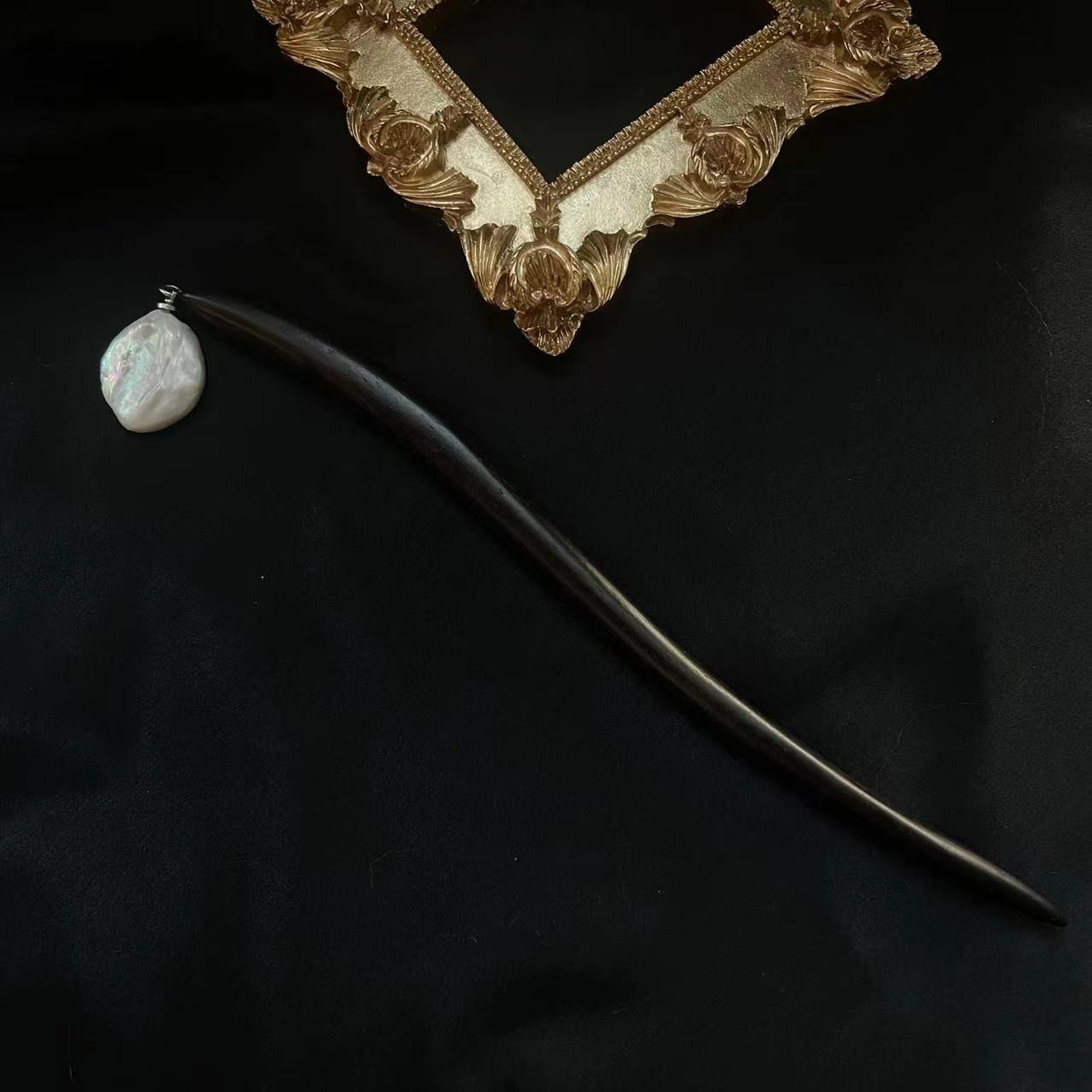 「绾青丝」悦己法式发簪绝美百搭日常款