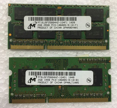 mt镁光ddr3笔记本内存