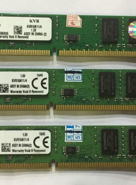 金士顿 DDR3 1600 4G KVR16N11/4 台式机内存