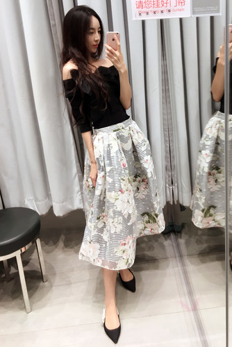 卓雅爱丽 复刻烧花连衣裙 H1001601 长裙 沙滩裙 清仓