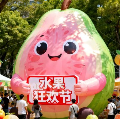 充气水果芭乐牛油果火龙果气模