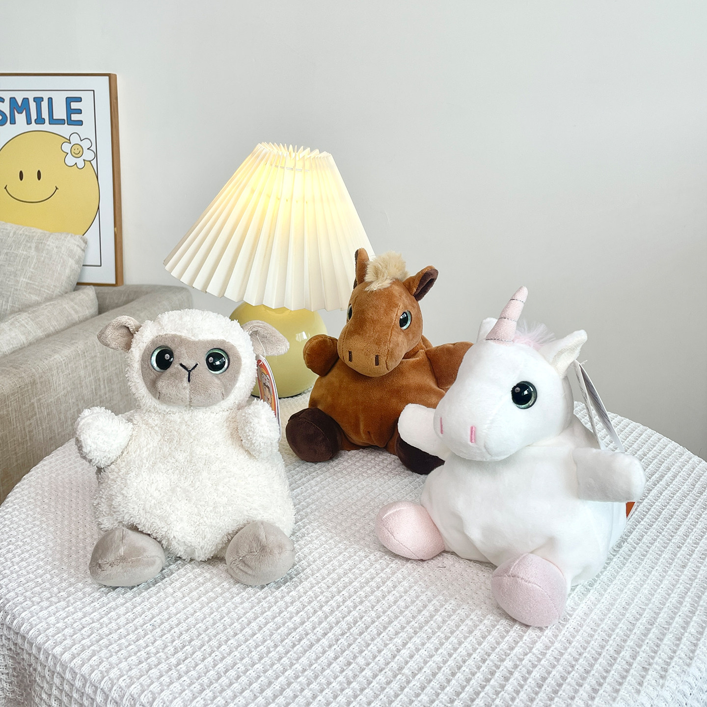 可爱小羊独角兽小马熊猫沙包毛绒玩具玩偶公仔摆件钥匙扣挂件礼物,玩具/童车/益智/积木/模型,毛绒/玩偶/公仔/布艺类玩具,淘宝优惠券,粉丝福利购,淘宝优惠卷