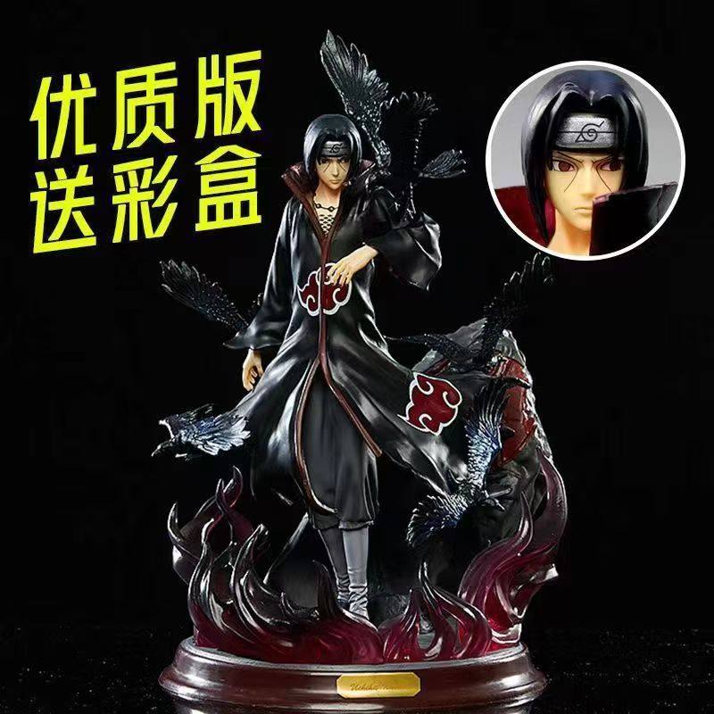 火影忍者双头乌鸦殿堂鼬晓组织GK宇智波鼬雕像摆件动漫周边手办