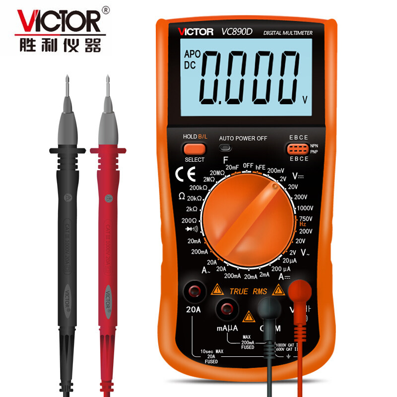 victory number A multimeter Capacitance Meter high-precision electrician universal Watch strap Temperature VC890D/VC890C +in the Hardware/Tool , Instrumentation , Multimeter  category - from Buy2taobao.com to provide professional Taobao agent buy service