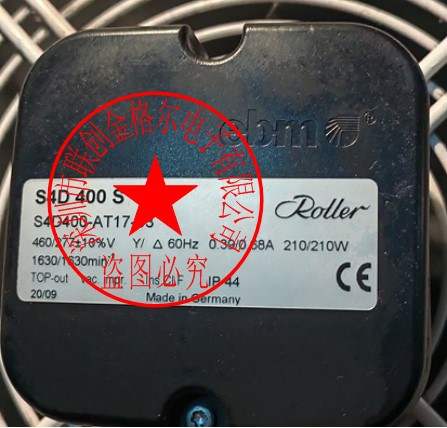 S4D400-AT17-53 S4D400S 400V460V 210WPAPST进口风机