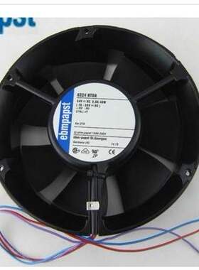 德国ebm 6224NTDA 6224N/2TDA 24V 2.0A 48W 变频器散热风扇