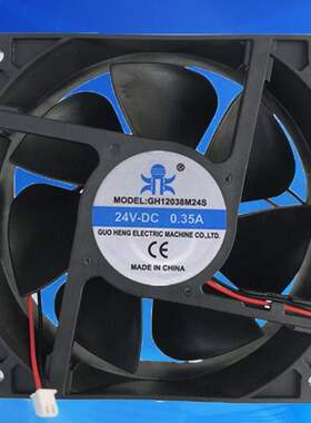 全新国衡GH12038M24S/24B 24V变频器散热6025风扇8025 9025 12025